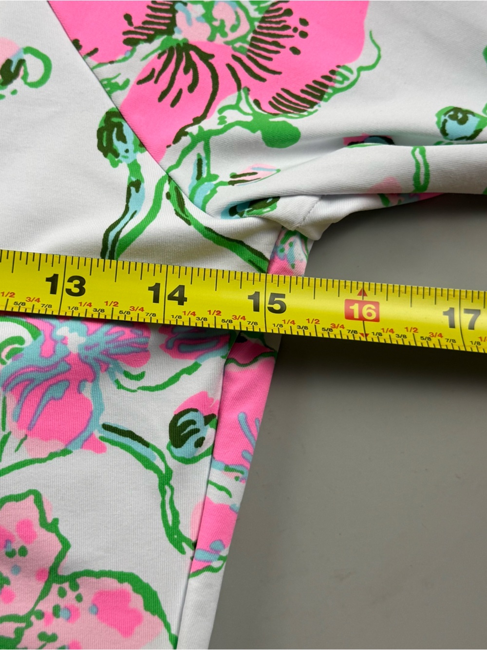 Lilly Pulitzer Randee Rashguard One Piece Swimsuit UPF 50+ Floral White 8 M NEW - Picture 9 of 12